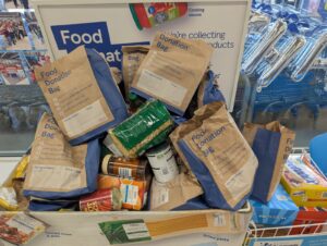 Donations at Tesco